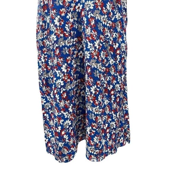 rag & Bone Estell Floral Crepe Sleeveless Midi Dress Sz S - Picture 3 of 14